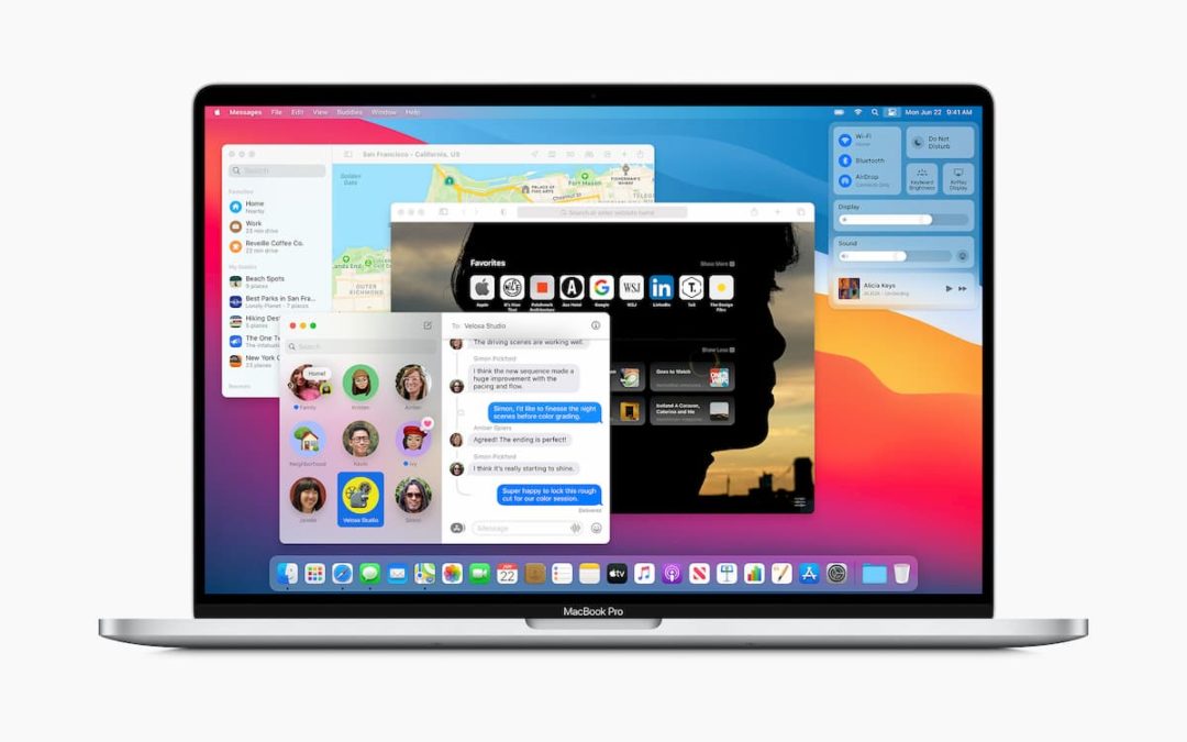Le nouveau système d’Apple macOS Big Sur