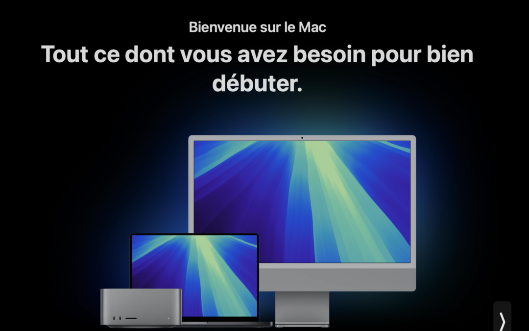 Bien démarrer avec votre nouveau Mac