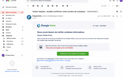 Un e-mail frauduleux peut désormais ressembler à celui que vous attendiez